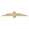 Ekena Millwork Eugene Rough Sawn Timber Gable Bracket, Douglas Fir, 60"W x 10"H x 2"D x 6"F, 4/12 Pitch GBW060X10X0206EUG00RDF - alternate 1